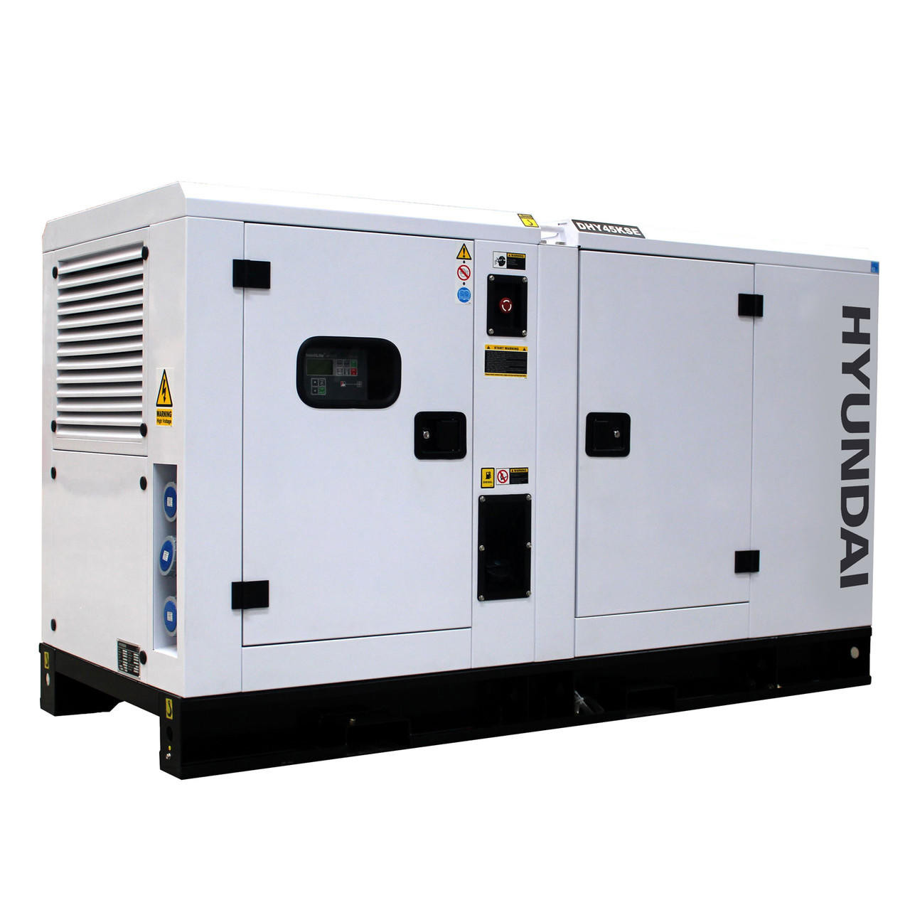 Click to view product details and reviews for Hyundai 35kw 45kva Three Phase 400v 230v Diesel Generator 1500rpm Water Cooled Slow Runnning Genset Silenced Canopy Dhy45kse.
