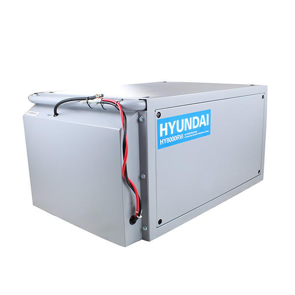 Hyundai Petrol 75kw Underslung Vehicle Mounted Rvi Generator Pure Sine Wave Output Includes Fittings And Panel Hy8000rvi