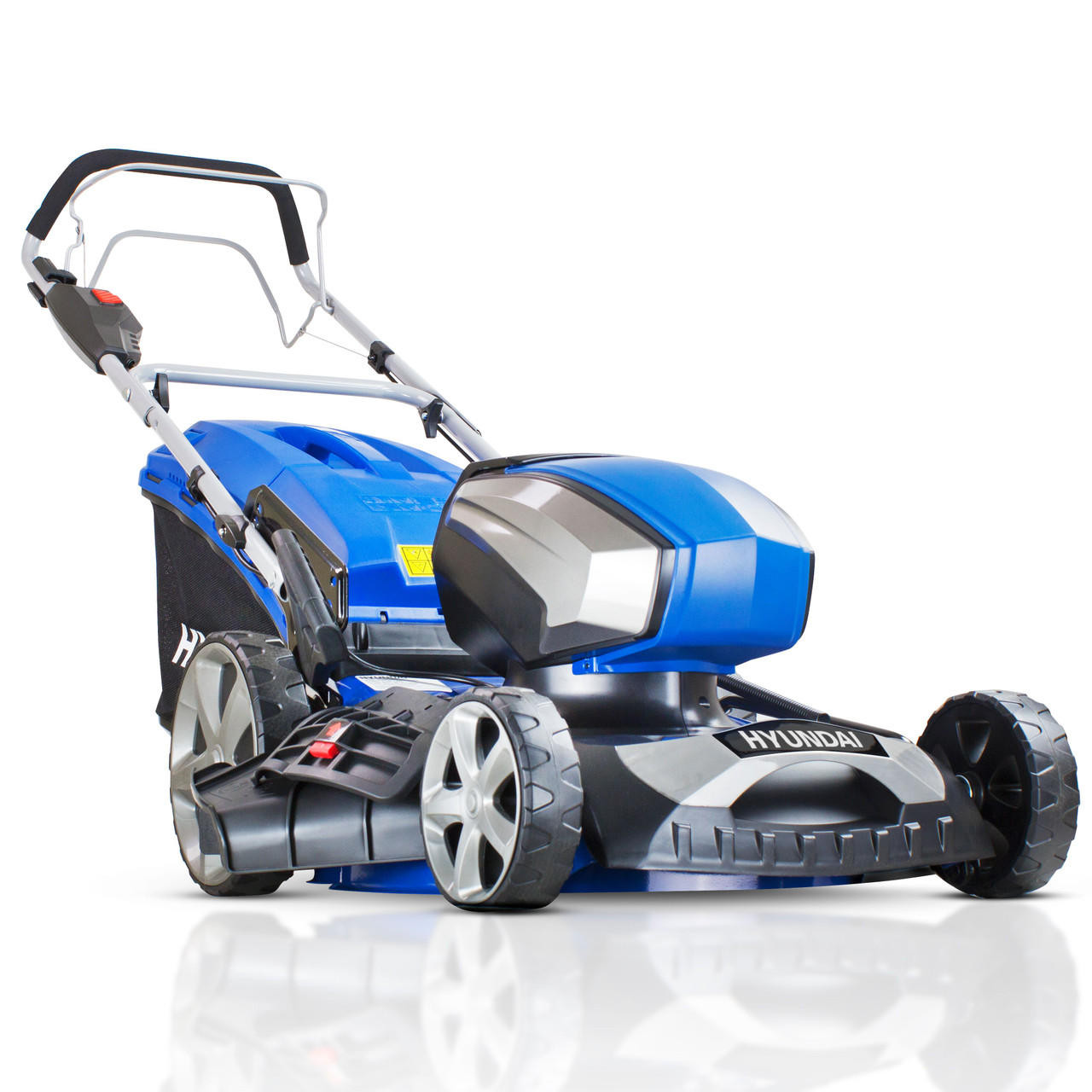 Hyundai 18" / 45cm 80V Cordless Self Propelled Lawnmower, 2x Batteries & Charger, Li-Ion Battery Powered | HYM80Li460SP