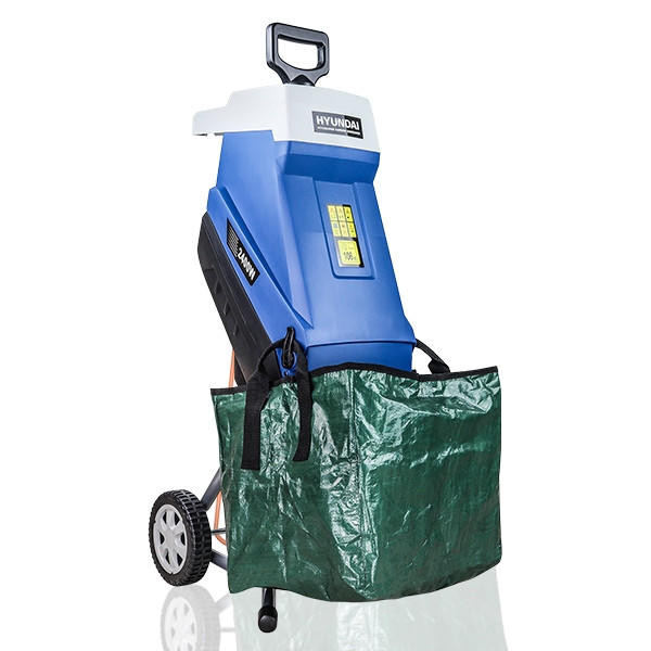 HYUNDAI HYCH2400E Garden Shredder - Blue & Black