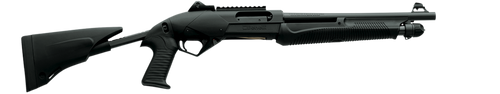 Benelli Super Nova Tactical, 12 Ga, Pump, 14" Barrel, 4+1 Rnd, 3.5", Synthetic w/ Collapsable Pistol Grip, Black