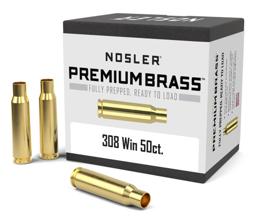 Nosler Premium Brass, 50 Count