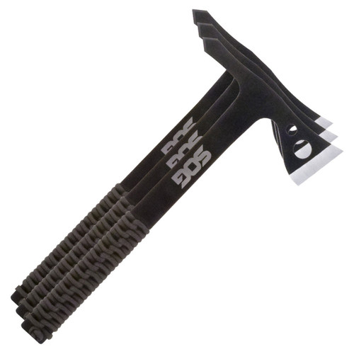 SOG Throwing Hawks w/ Sheath, Paracord Wrap, 3 pk