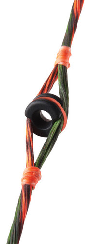 TruGlo Pro Series Centra Peep, 1/4", Black