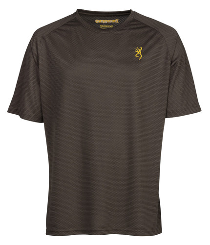 Browning Men's Tech Tee, SS, Major Brown