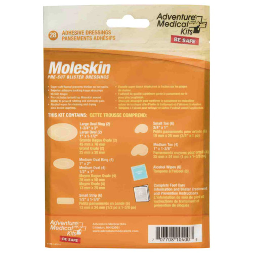 Adventure Medical Kits Moleskin, 28 pk