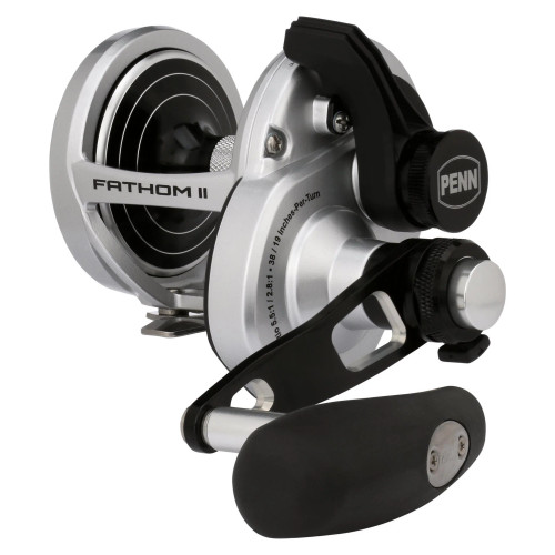 Penn Fathom II 30 Levelwind Reel, Lever Drag, 2 Speed, LH