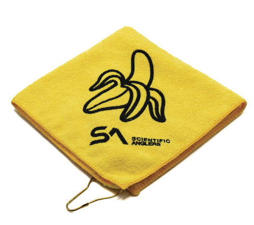 Scientific Anglers Microfiber Hand Towel, Yellow Banana