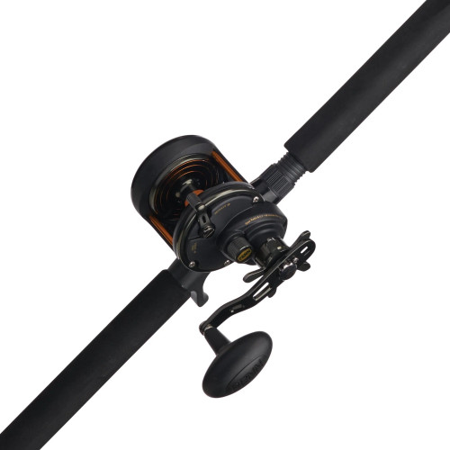Penn Squall II Levelwind Jigging Combo, 6'2", Heavy-Moderate/Fast (SQLII25NSD50100C62JG)