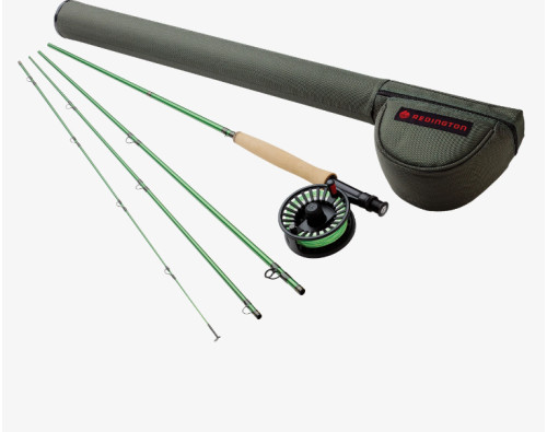 Redington Vice Rod & I.D Reel Outfit, Pre-Spooled, 9'0", 4 pc, 5 wt