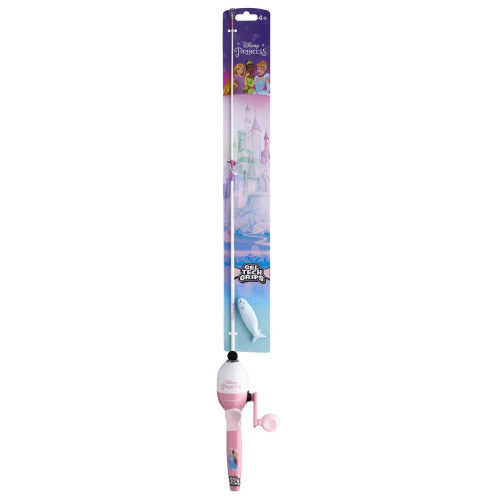 Shakespeare Disney Princess Beginner Spin Cast Combo, Gel Grips, 2'6" (PRINCESSKIT-B)