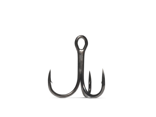 VMC Hybrid Treble Hook, Black Nickel, 1X, 4 pk