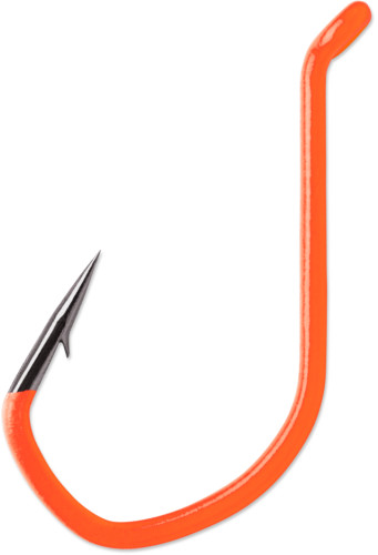 VMC Techset Live Bait, Size 4, 6 pk, Fluorescent Orange