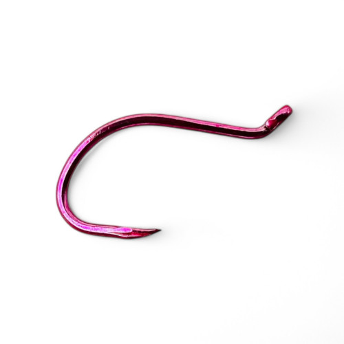 Maruto Beak Hook, Barbless, UV Pink, SSC + CP hook point