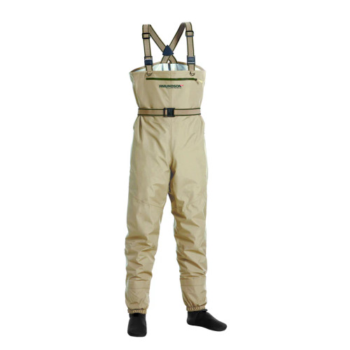 Amundson Torn River TXS Breathable Chest Waders, Ivory