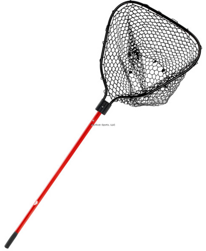 Gibbs Catch & Release Kokanee Net, 42" - 72" Handle, Red, Rubber