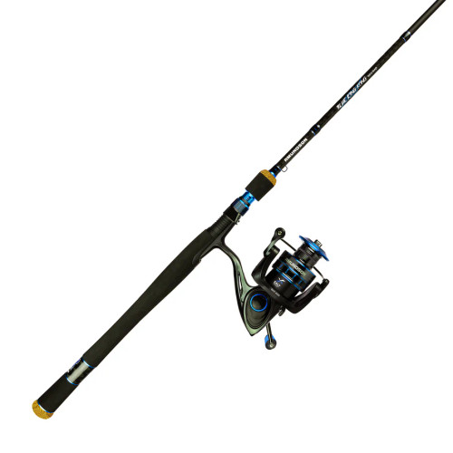 Amundson Blue KingKong Spinning Combo, BKK 500 Reel, 2 pc, 8'0", Medium/Heavy