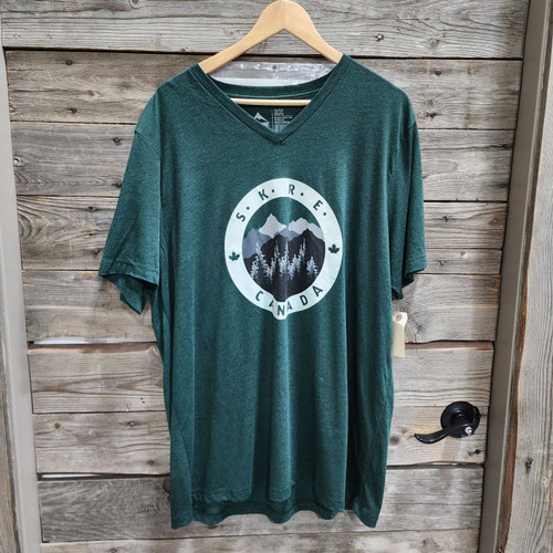 Skre Rockies View T-Shirt, Emerald, XXL