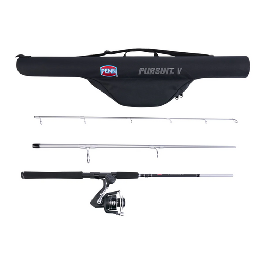 Penn Pursuit V 3000 Travel Spinning Combo, 3 pc, 7'0", Medium Light (PURV3000703MLTRVL)