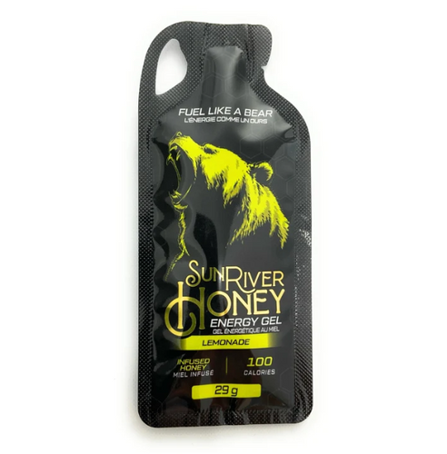 Sun River Honey, Energy Gel, Lemonade