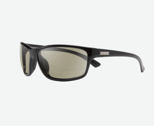 Suncloud Sentry, Black/Polarized Low Light Yellow