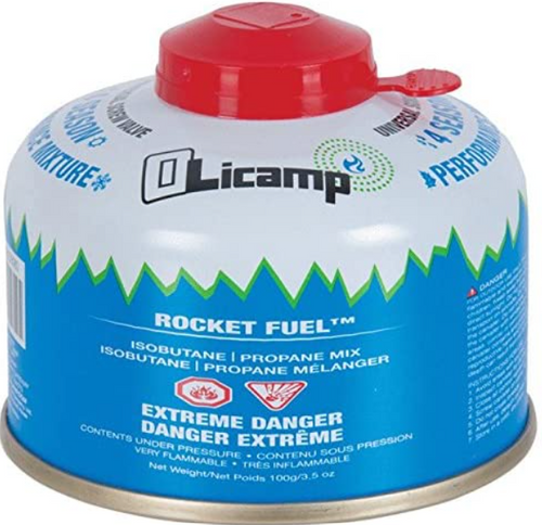 Olicamp 4 Season Rocket Fuel (Isobutane/Propane Mix), 100 G