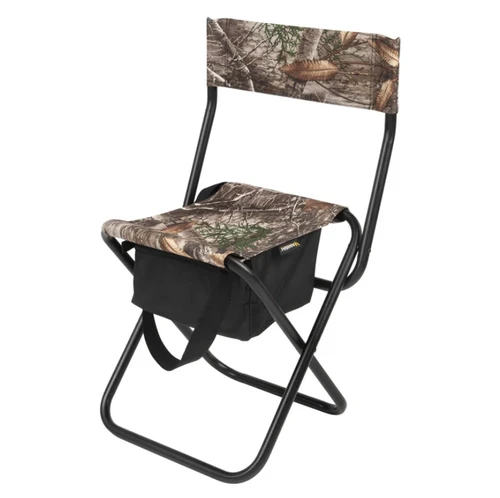 Allen Vanish Folding Seat With Back, Real Tree Edge