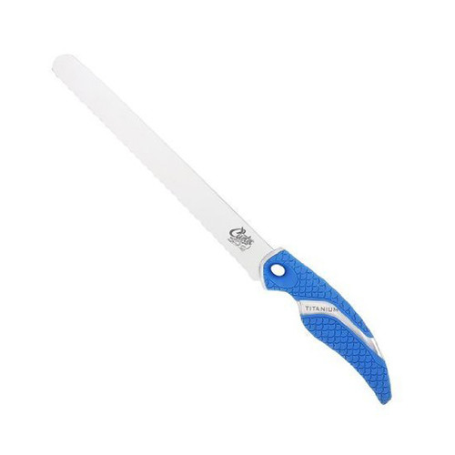 CUDA SERRATED CHUNK KNIFE - TITANIUM BONDED CUDA SERRATED CHUNK KNIFE - TITANIUM BONDED
