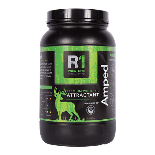 Rack One Amped Premium Whitetail Attractant, 5 lbs Rack One Amped Premium Whitetail Attractant, 5 lbs