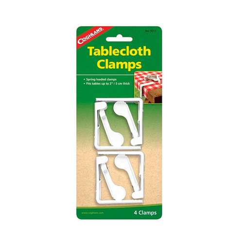 Coghlans Tablecloth Clamps, 4 pk Coghlans Tablecloth Clamps, 4 pk