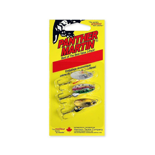 Panther Martin Spinner Kit, Classic Trout, 3 pk Panther Martin Spinner Kit, Classic Trout, 3 pk