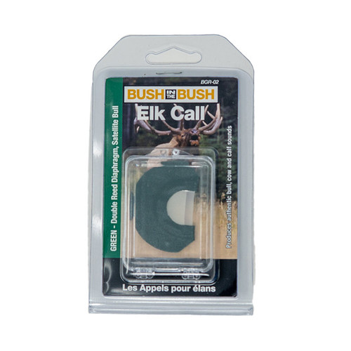 Bush in the Bush Elk Calls, Series II - Green, Double Reed, Satellite Bull
