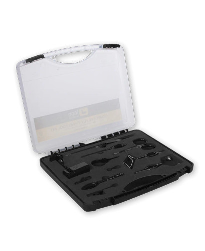 Loon Outdoors Complete Fly Tying Tool Kit, 10 pcs, Black