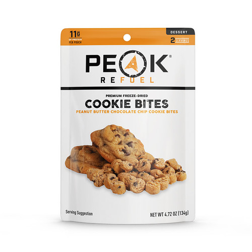 Peak Refuel Pouch, Premium Peanut Butter Chocolate Chip Cookie Bites