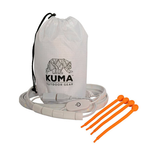 Kuma Galaxy LED Light Strip, USB, 6', White  Kuma Galaxy LED Light Strip, USB, 6', White