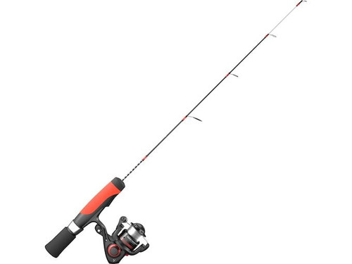 Zebco Stinger Ice Fishing Combo, Spinning Reel, 28, Medium/Heavy