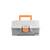 Plano One Tray Tackle Box, Grey/Orange