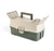 Plano Three Tray Tackle Box, Green/Tan