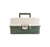 Plano Three Tray Tackle Box, Green/Tan