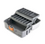 Plano Two-Tray Tackle Box, Grey/Orange