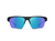 Suncloud Rival, Matte Black/Polarized Blue Mirror