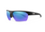 Suncloud Rival, Matte Black/Polarized Blue Mirror
