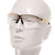 Allen G.W.G. Metal Frame Padded, Anti-fog, Anti-Scratch Shooting Glasses, Clear