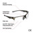 Allen Outlook Shooting Glasses, Padded, Anti-fog, Anti-Scratch