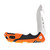 Buck Knives 660 Pursuit Pro, Lrg, Folding, Guthook, Orange/Black