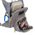 Allen Fall River Fishing Chest Pack, Grey/Lime