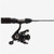 Black Out Ice Fishing Combo, Spin Cast Reel, 30", Medium