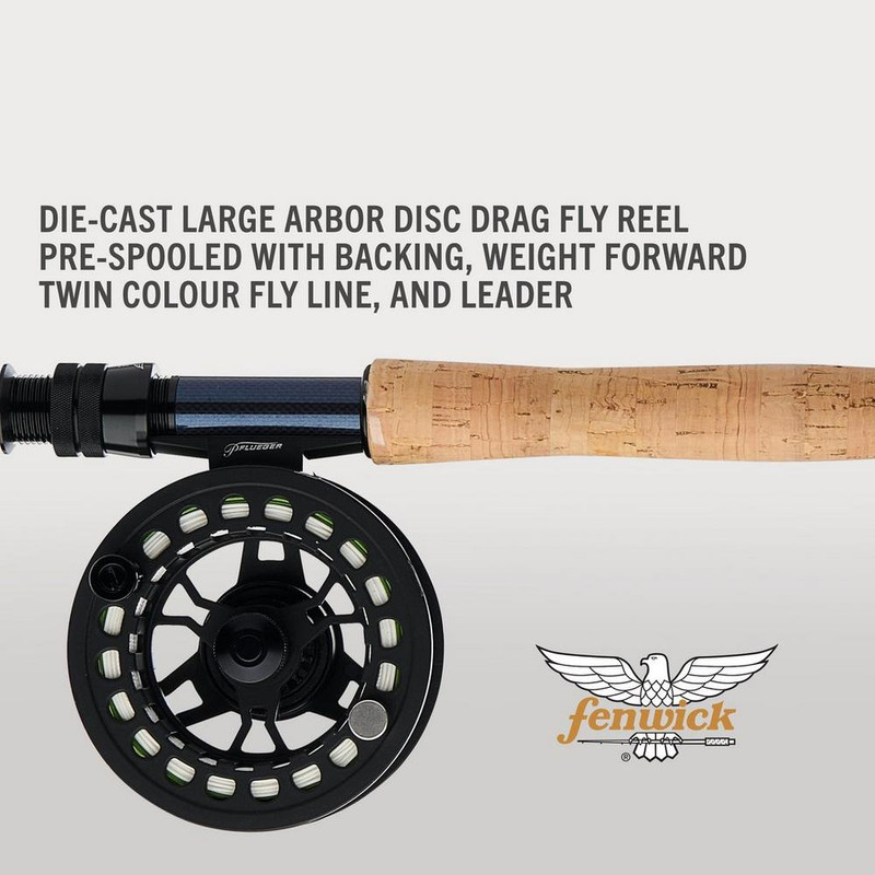 Fenwick Eagle X Fly Outfit 9' 6WT - 4pcs – Blue Ridge Inc