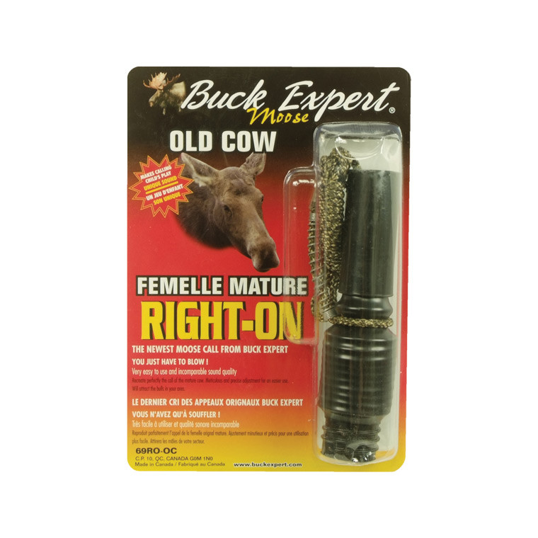 Buck Expert, Moose, Right-On, Cow-In-Heat, Call, cow in heat, in