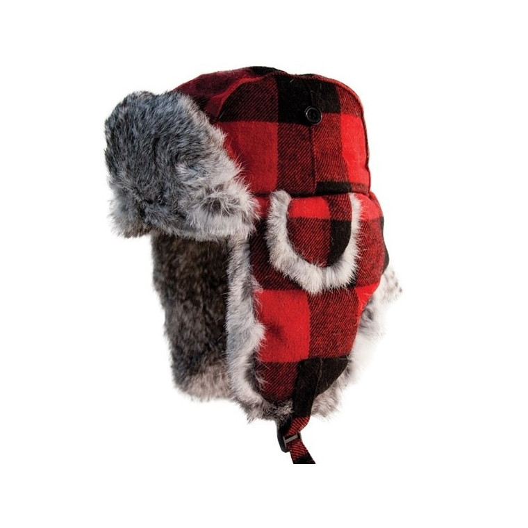 Eskimo, Alaskan, Fur, Hat, Buffalo 